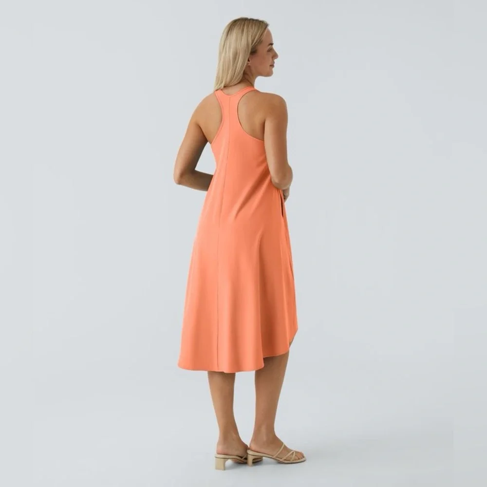 HALARA Breezeful Racerback Side Pocket High Low Flowy Midi Quick Dry Small NWT - Picture 2 of 9